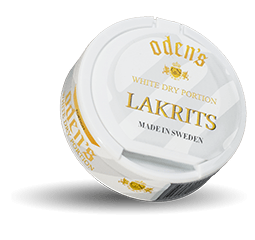 Odens Licorice White Dry Portion Snus