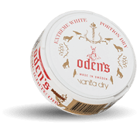 Odens Vanilla Extreme White Dry Portion Snus