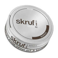 Skruf Slim Nordic White Portion Snus