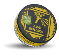 Organic Clove Explosion Brown Portion Strong Snus