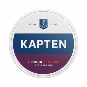 kapten lingon extra strong white portion