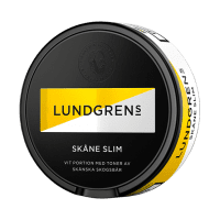 1406L - Lundgrens Skåne Slim White Portion ,clear tobacco taste, berry flavor