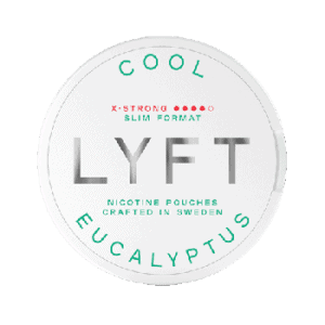 Lyft Cool Eucalyptus x-strong slim pouches tobacco free