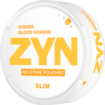 Zyn Ginger Blood Orange slim portion nicotine pouches