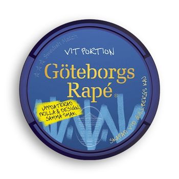 Göteborgs Rapé Original White Portion Snus ✓