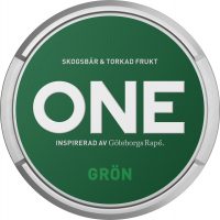 ONE GRÖN (Green) White Portion Snus