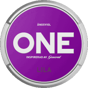 ONE LILA (Purple) White Portion Swedish Snus