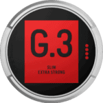 G3 Original Slim Extra Strong Swedish Snus Portion