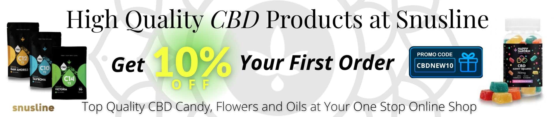 Get All Your CBD Products at Snusline