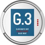 G.3 Blue Mint Slim White Dry Extra Strong