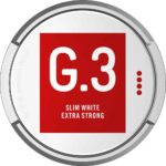 G3 extra strong slim White Snus