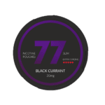 77 Black Currant Nicotine pouches