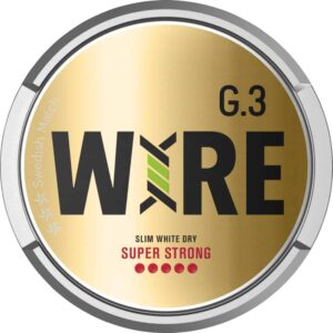 G.3 Wire Slim White Dry Super Strong