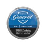 general mint white snus