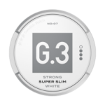 g.3 super slim strong white