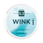 G.3 Wink Super Slim Strong White Mint Snus