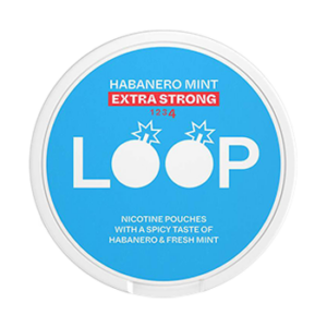 Buy Loop Habanero Mint Extra Strong Nicotine Pouches Online