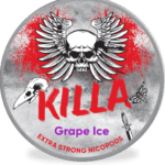 killa grape ice nicotine pouches