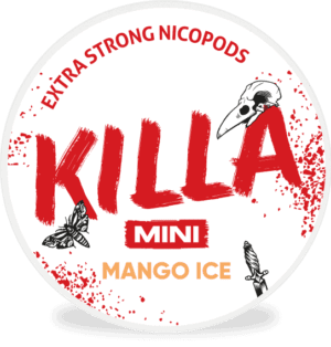 killa mini mango ice nicotine pouches
