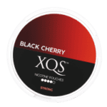 xqs black cherry strong nicotine pouches