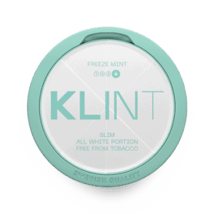 Klint freeze Mint nicotine pouches