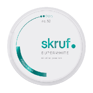 skruf super white fresh mint