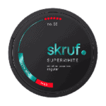 skruf super white fresh mint mint max strong nicotine pouches