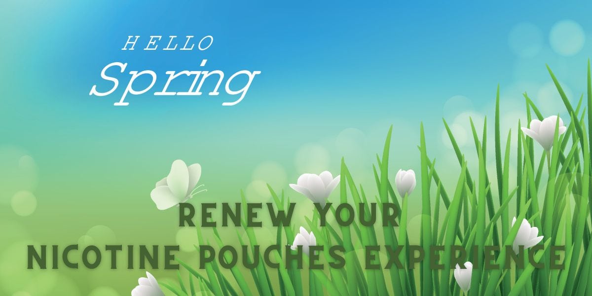 spring and nicotine pouches renew your nicotine pouches experience
