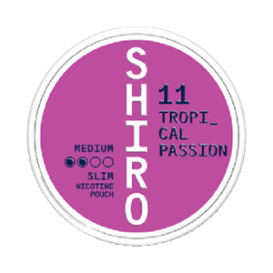shiro 11 tropical passion slim all white portion