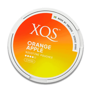 xqs orange apple strong nicotine pouches