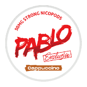 pablo exclusive cappuccino nicotine pouches