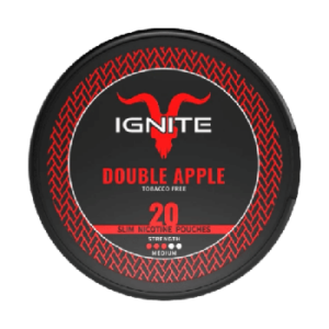 ignite double apple slim nicotine pouches