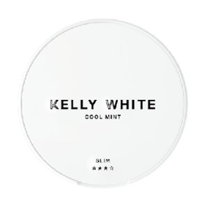 Kelly White Cool Mint Slim Nicotine Pouches