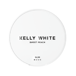 Kelly White Sweet Peach Nicotine Pouches