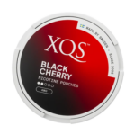 XQS Black Cherry 4mg Light Slim Nicotine Pouches