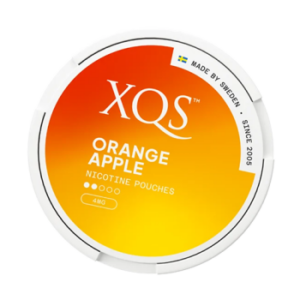 XQS Orange Apple 4mg Light Slim Nicotine Pouches
