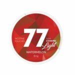 77 WATERMELON LIGHT slim nicotine pouches
