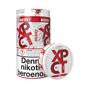 xpct berry tube nicotine pouches