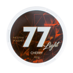 77 Cherry Light Slim 4mg Nicotine Pouches