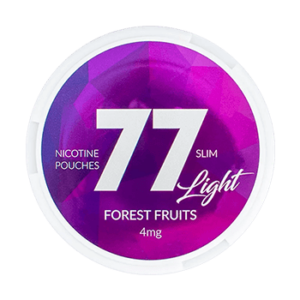 77 Forest Fruits Light Slim 4mg Nicotine Pouches