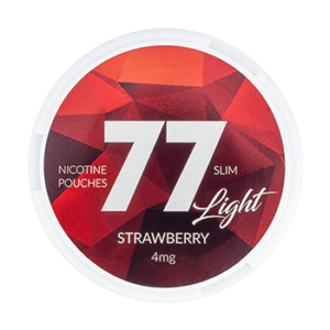 77 strawberry light slim 4mg nicotine pouches