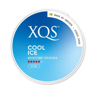 XQS Cool Ice X-Strong slim nicotine pouches