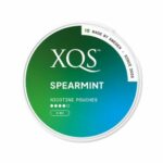 xqs speamint strong slim nicotine pouches