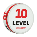Level 10 Strawberry Slim Nicotine Pouches