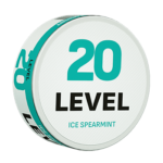 LEVEL 20 Ice Spearmint slim nicotine pouches