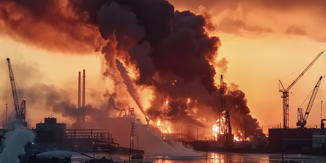 fire in snus factory