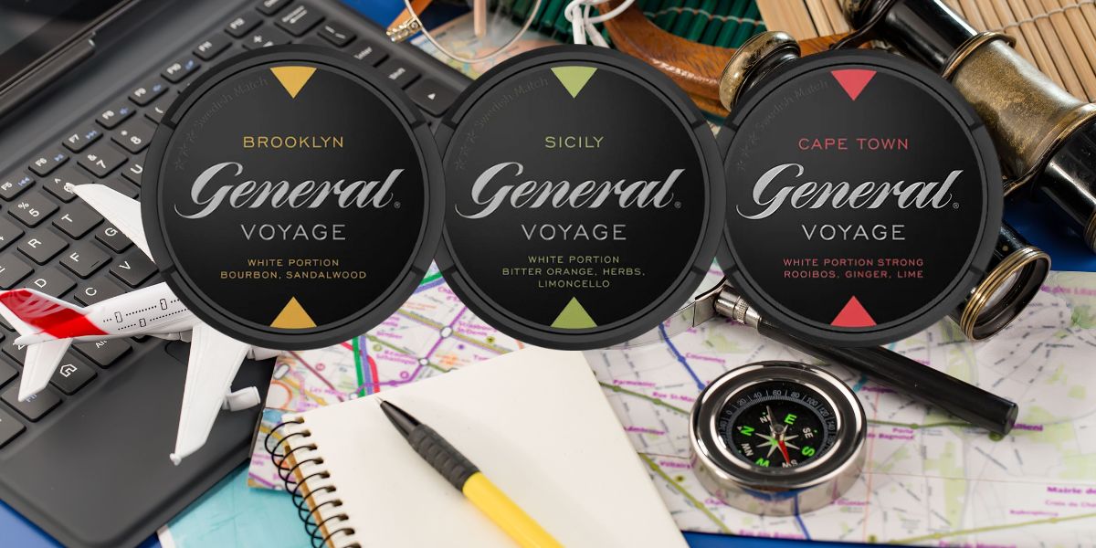 general voyage snus white portion