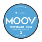 Moov Moov Peppermint 3mg Nicotine Pouches L1 – nicotine pouches