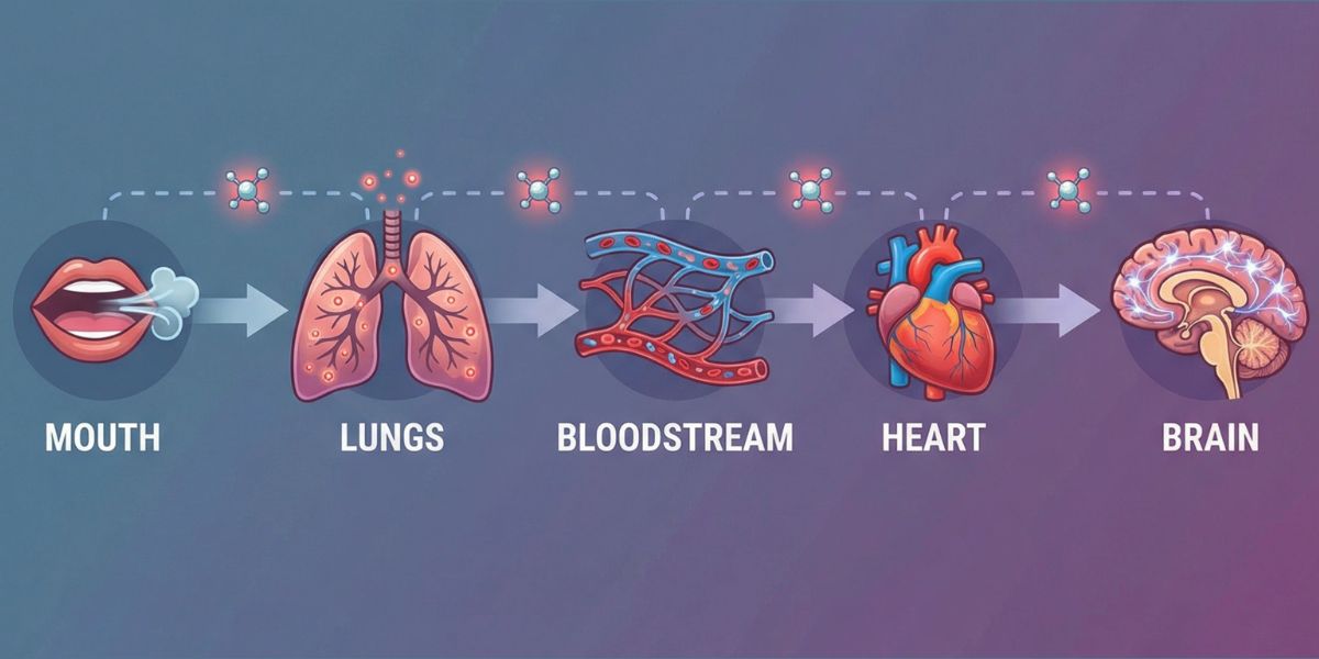 Nicotine Absorption: Cigarettes vs Vapes vs Nicotine Pouches Nicotine Absorption: Cigarettes vs Vapes vs Nicotine Pouches